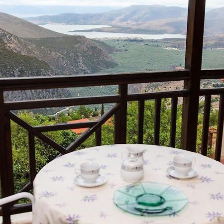 Apollon Stone Villa In Delphi With Breathtaking Views Екстер'єр фото