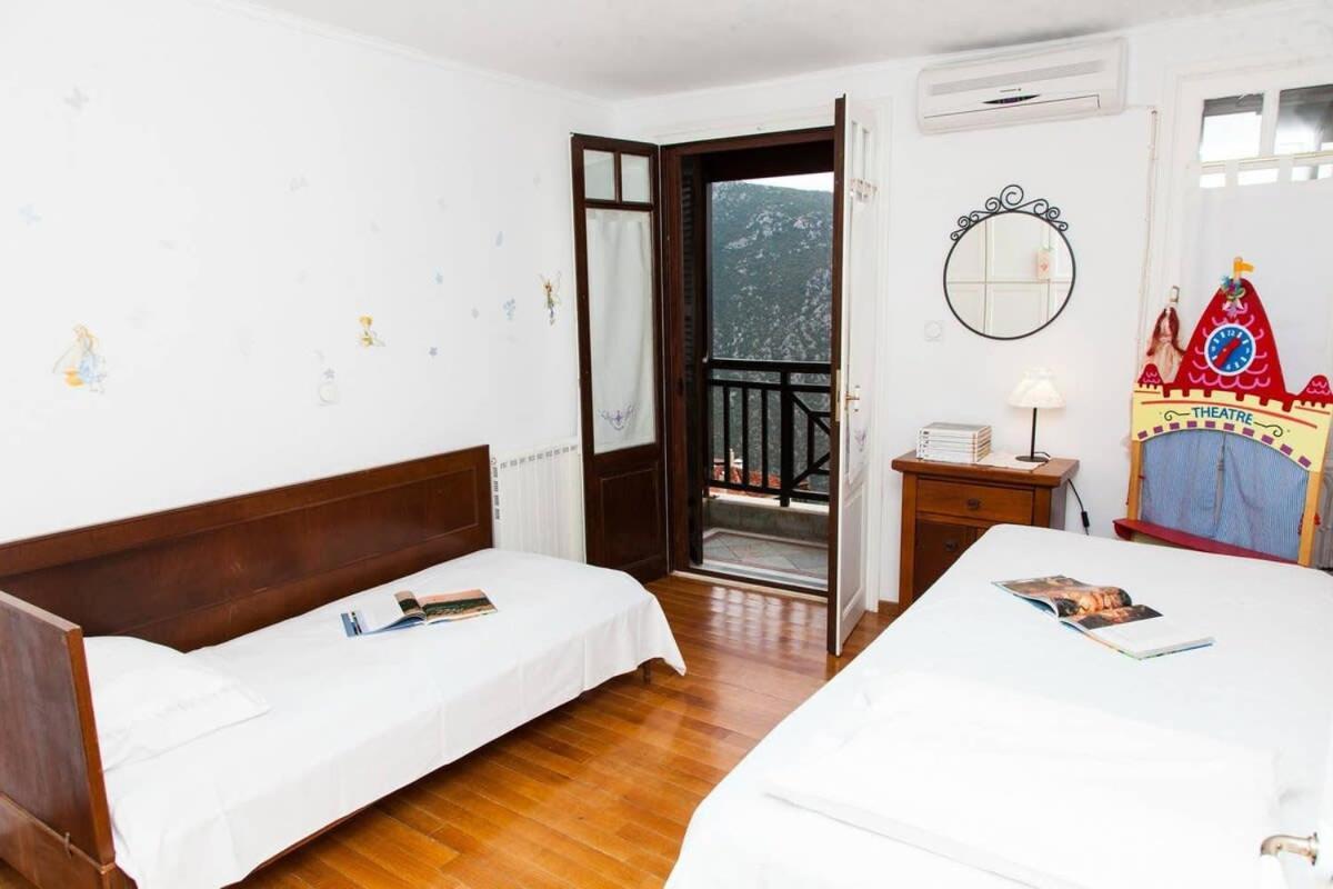 Apollon Stone Villa In Delphi With Breathtaking Views Екстер'єр фото